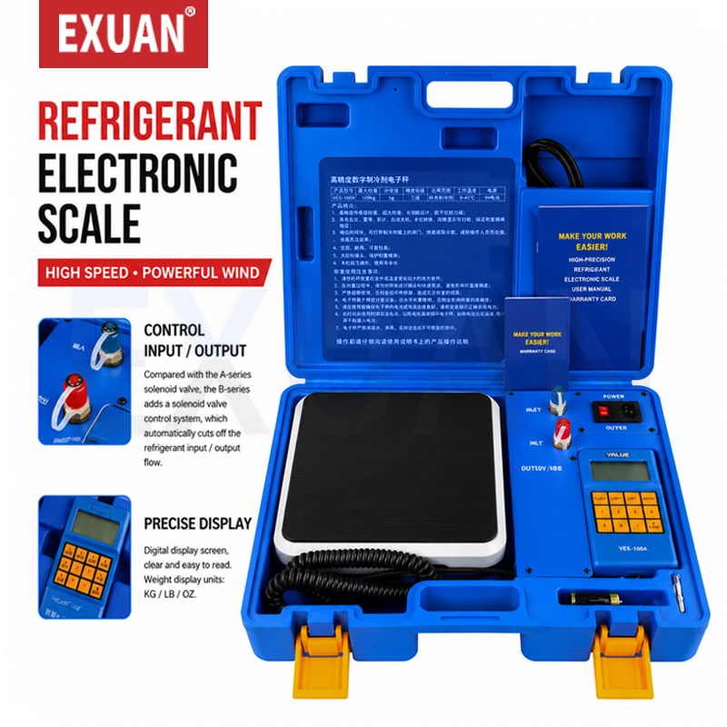 Electronics Repair Bench - ميزان شحن غاز التبريد الإلكتروني 50A،