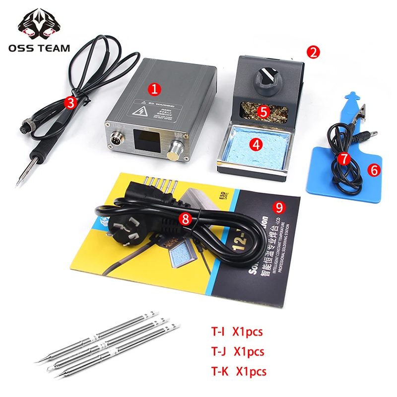 Electronics Repair Plus - OSS T12-X PLUS محطة لحام سبيكة