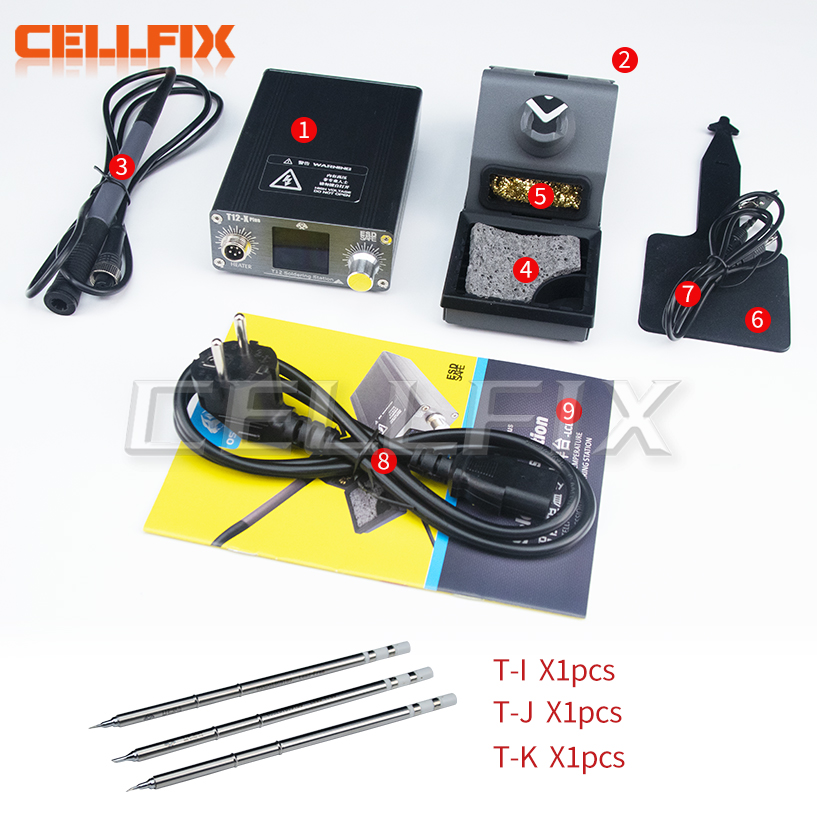 OSS T12-X PLUS محطة لحام سبيكة - مراجعة Electronics Repair Plus وسعره