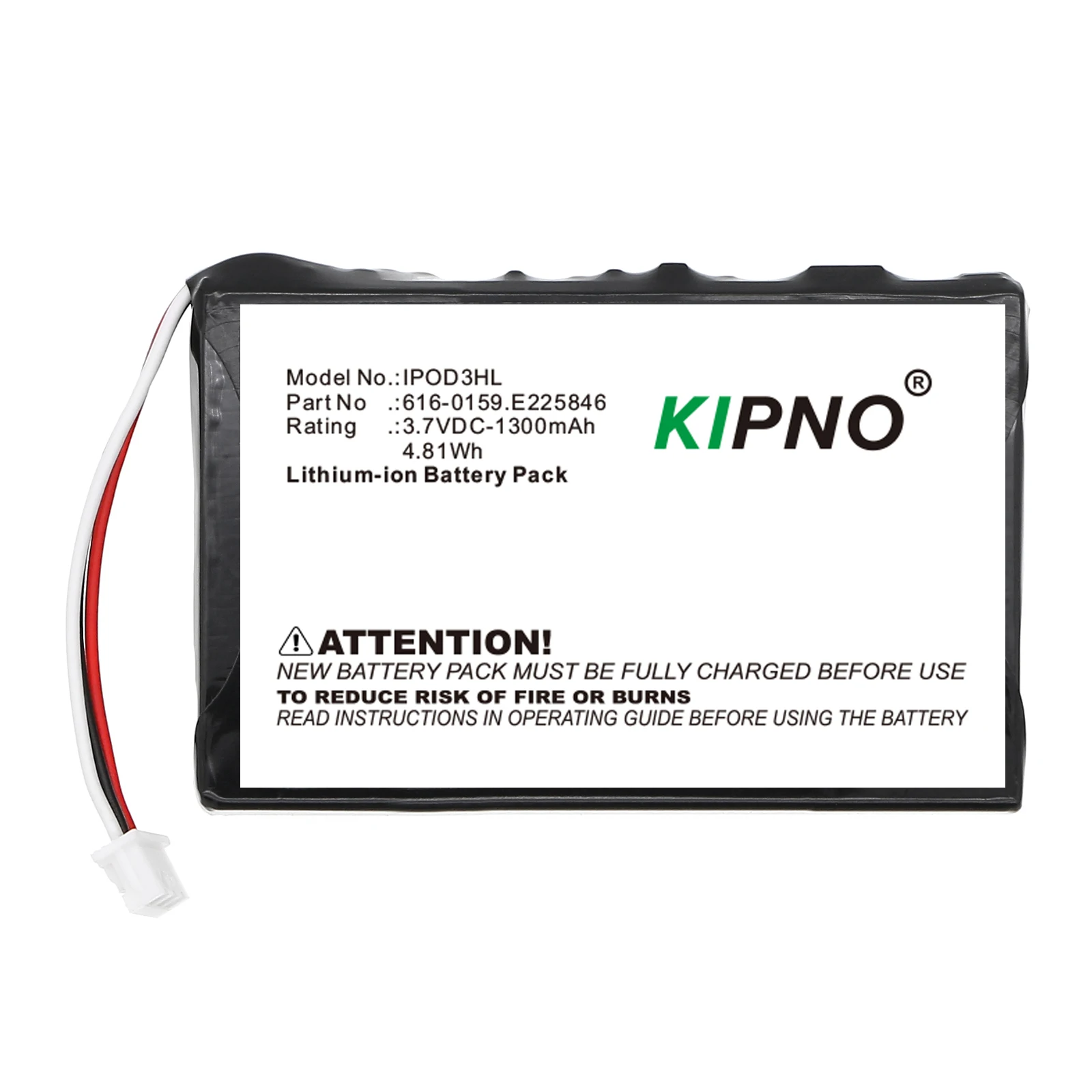 بطارية KIPNO لأجهزة iPod 3 3G  - مراجعة Phone Battery Replacement وسعره