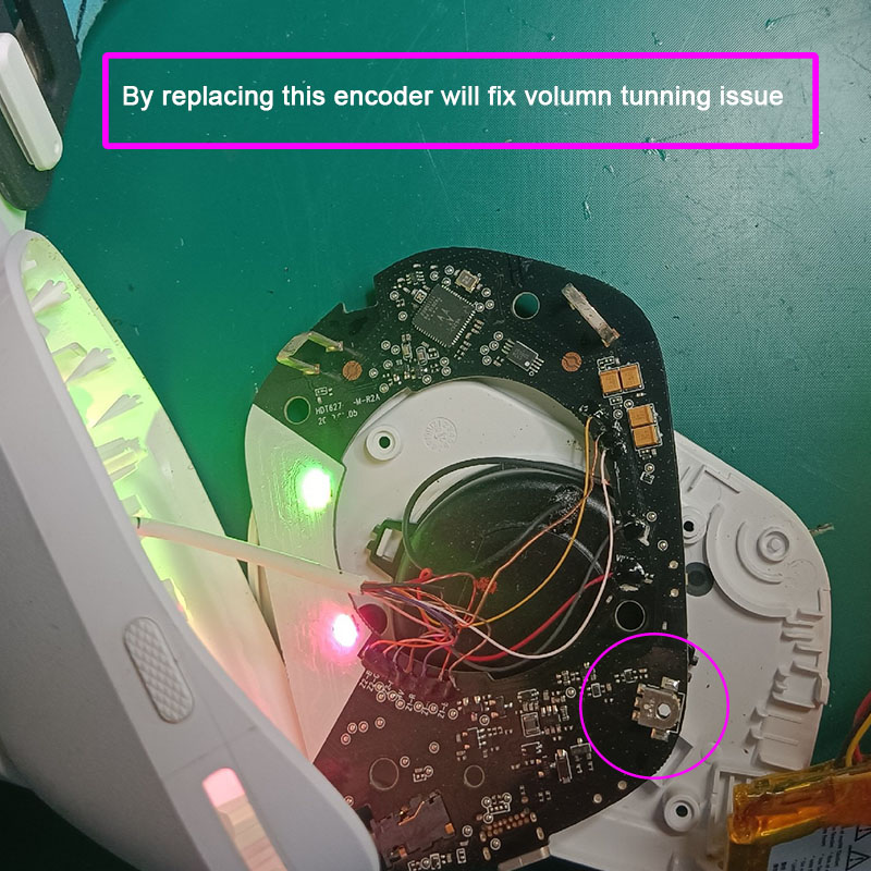 لوجيتك G733/G335/G535 طقم إصلا - مراجعة Electronics Repair Book وسعره