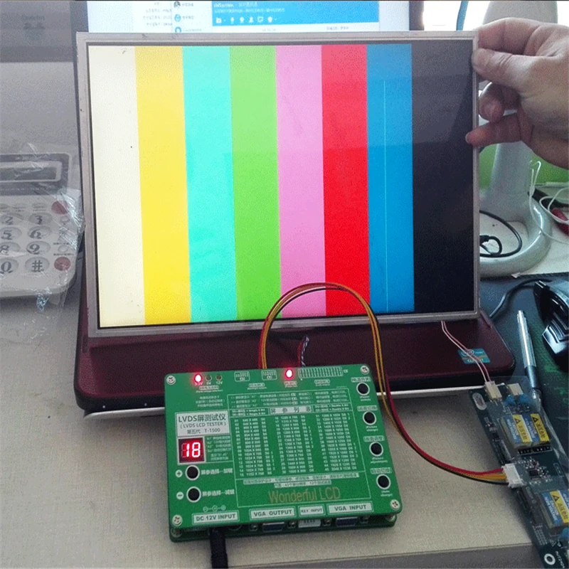 مجموعة أدوات اختبار شاشات الكم - مراجعة Electronics Repair Book وسعره