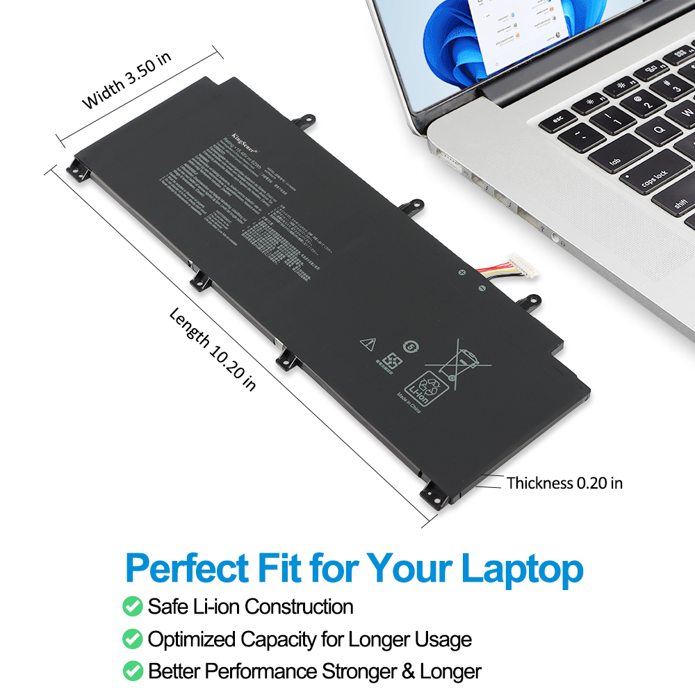 بطارية KingSener بديلة C41N200 - مراجعة Phone Battery Replacement وسعره