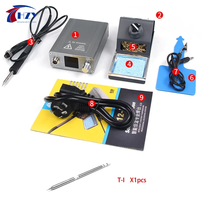 OSS T12-X plus محطة لحام لحام  - مراجعة Electronics Repair Plus وسعره