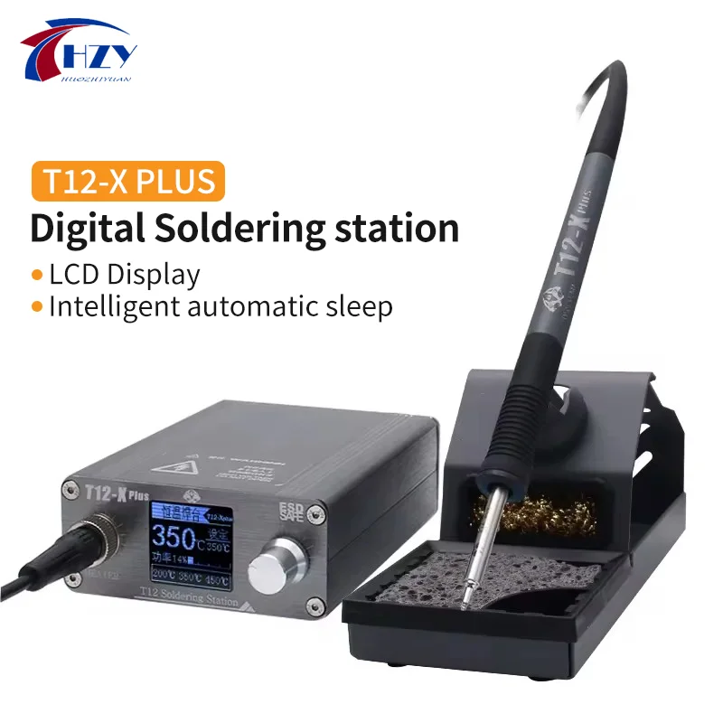 OSS T12-X PLUS محطة لحام سبيكة - مراجعة Electronics Repair Plus وسعره