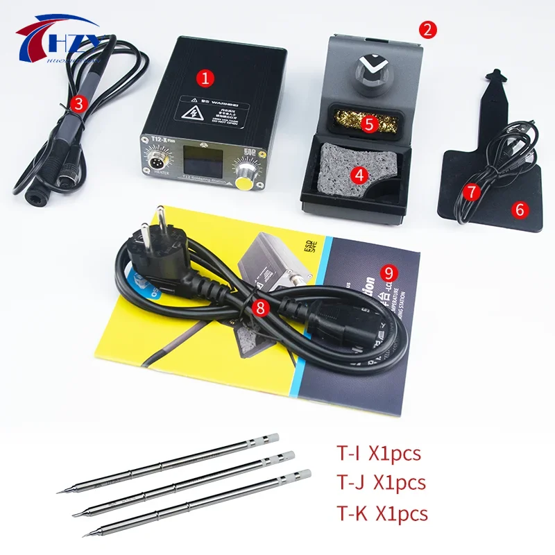 OSS T12-X PLUS محطة لحام سبيكة - مراجعة Electronics Repair Plus وسعره