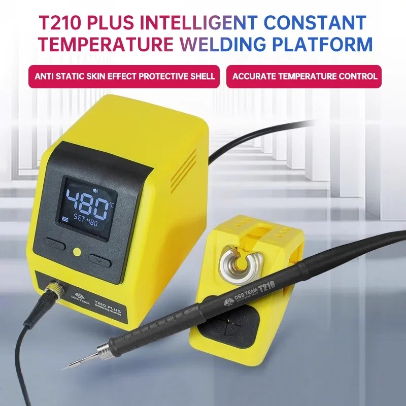 OSS T210 Plus محطة لحام OLED ت - مراجعة Electronics Repair Plus وسعره