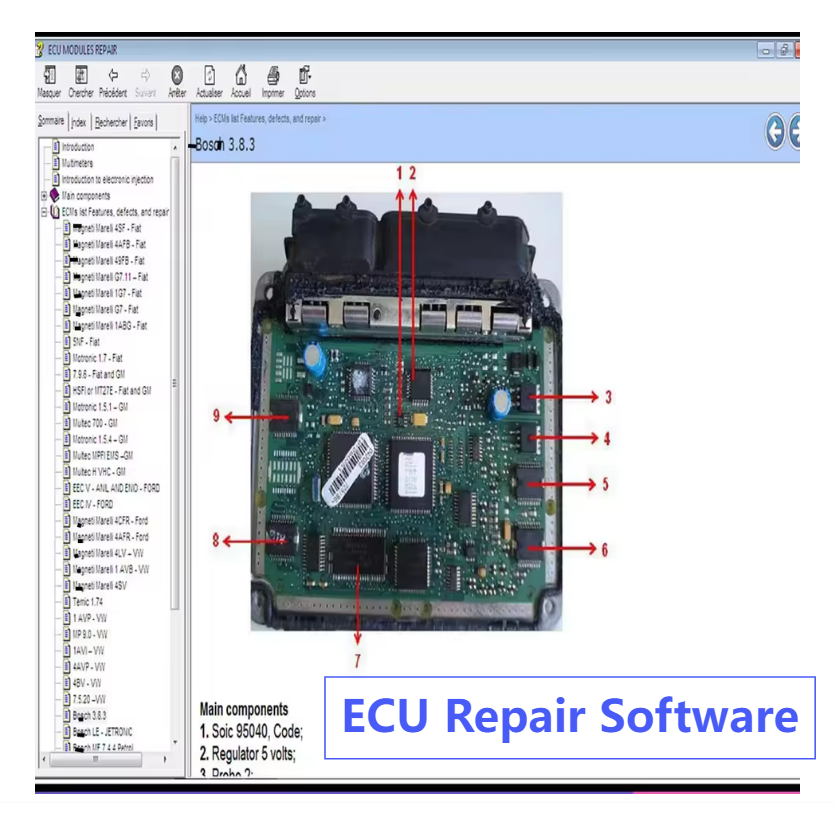2023 برنامج إصلاح وحدة التحكم  - مراجعة Electronics Repair Book وسعره