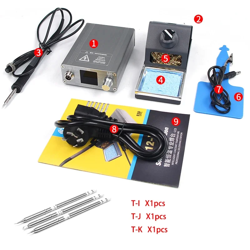 OSS T12-X PLUS محطة لحام سبيكة - مراجعة Electronics Repair Plus وسعره