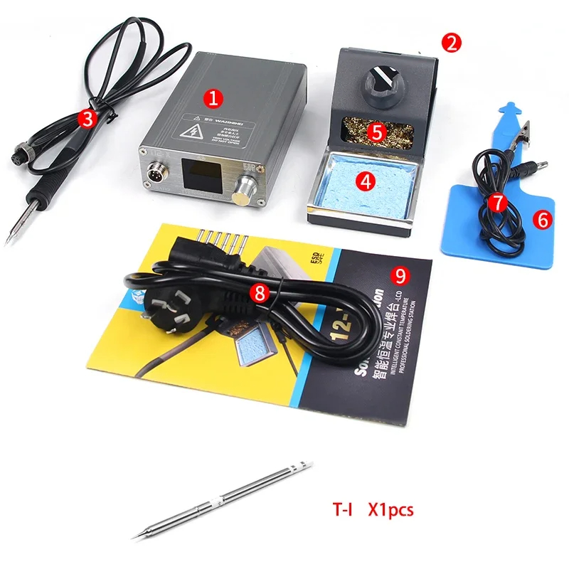 OSS T12-X PLUS محطة لحام سبيكة - مراجعة Electronics Repair Plus وسعره