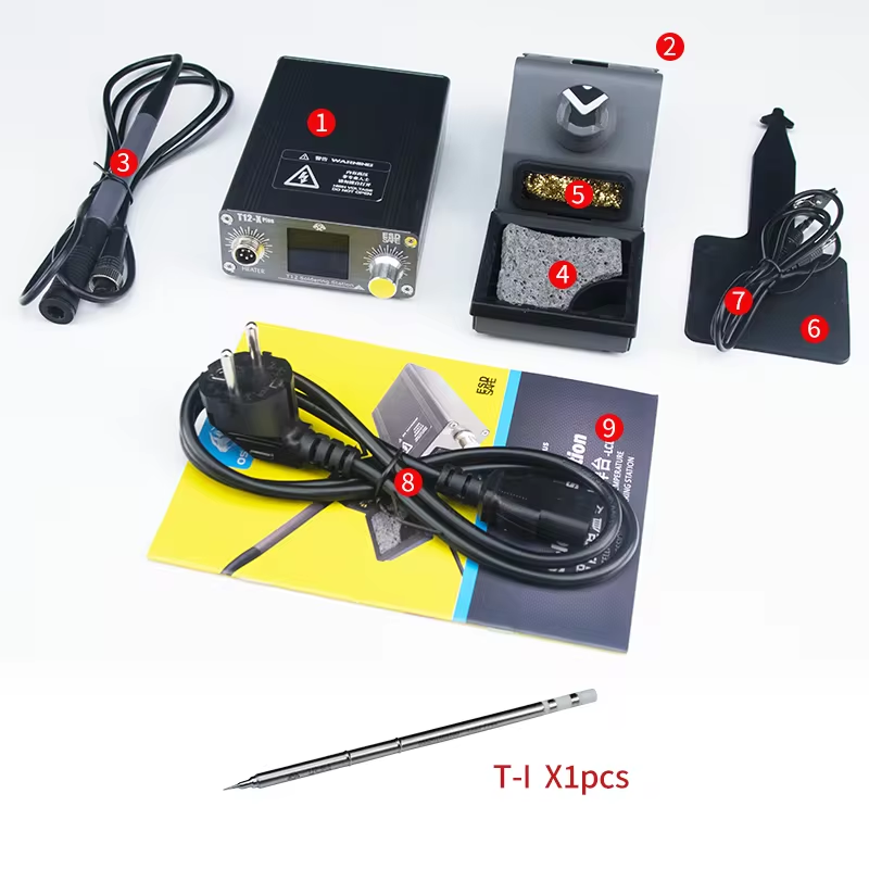 OSS T12-X PLUS محطة لحام سبيكة - مراجعة Electronics Repair Plus وسعره