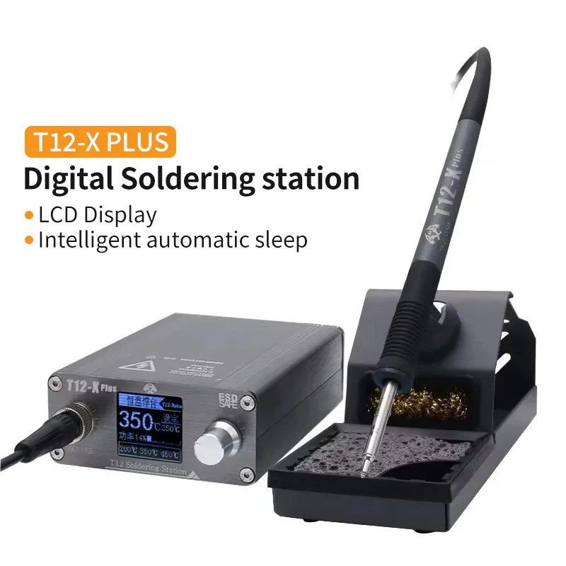 OSS T12-X PLUS محطة لحام سبيكة - مراجعة Electronics Repair Plus وسعره