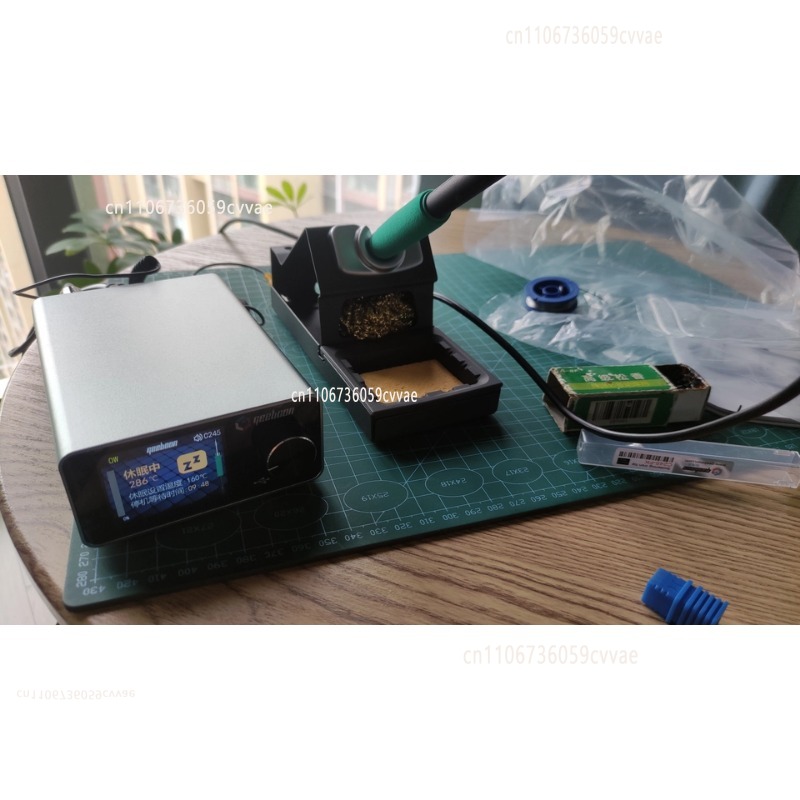 طقم محطة لحام TC22 بقوة 240 وا - مراجعة Electronics Repairing وسعره
