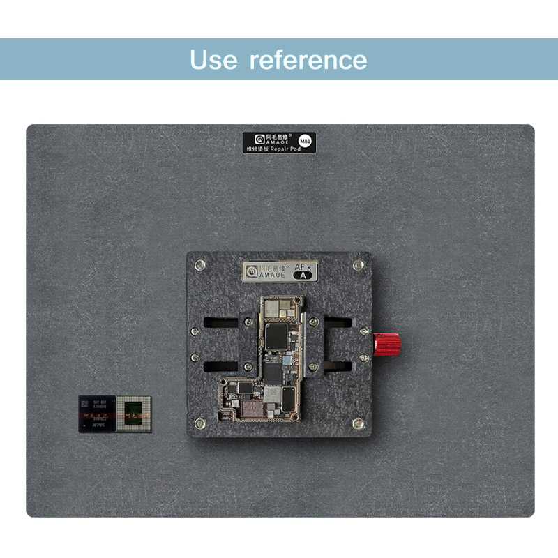 حصيرة إصلاح AMAOE-M81 للهاتف ا - مراجعة Electronics Repair Bench وسعره