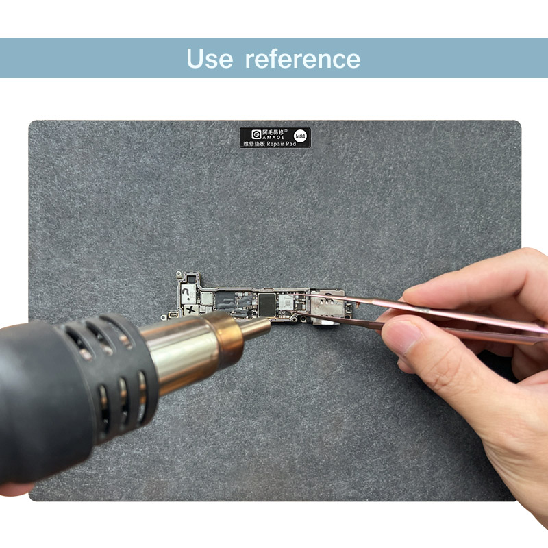 حصيرة إصلاح AMAOE-M81 للهاتف ا - مراجعة Electronics Repair Bench وسعره