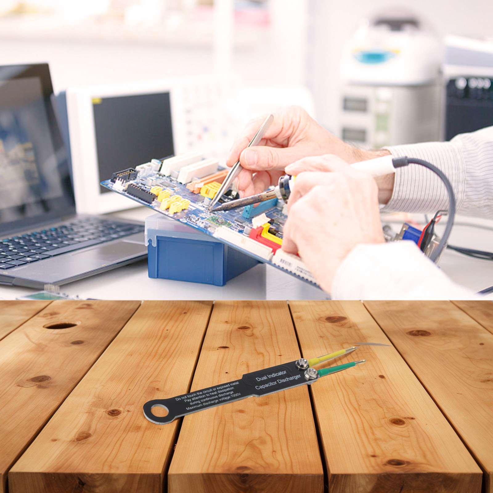 قلم تفريغ مكثفات عالي الجهد 10 - مراجعة Electronics Repair Youtube وسعره