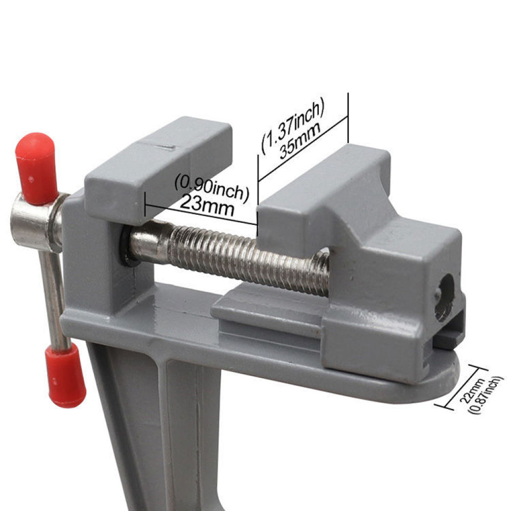 ملزمة صغيرة مدمجة تثبت على الط - مراجعة Electronics Repair Bench وسعره
